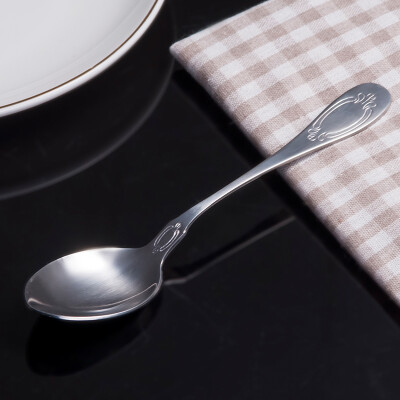 

New bridge (Cenka) spoon stainless steel thick soup spoon spoon Western spoon meal spoon