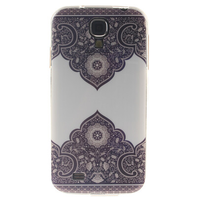 

Diagonal totem Pattern Soft Thin TPU Rubber Silicone Gel Case Cover for SAMSUNG Galaxy S4 I9500