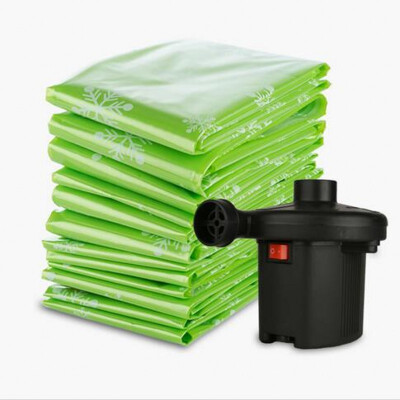 

Jingdong Supermarket] Shun Jia shunjia compression bag vacuum storage bag transparent compression bag 4 sets (2 in 2 small) 9 wire gift hand pump