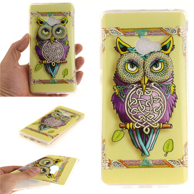 

Owl Pattern Soft Thin TPU Rubber Silicone Gel Case Cover for XIAOMI Note2