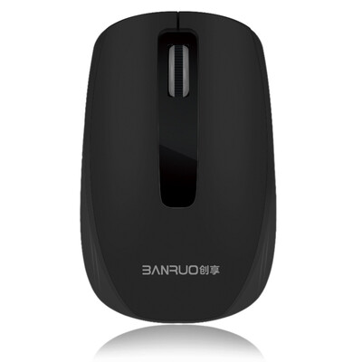 

Creative Commons Banruo CM850 Scream Wireless Optical Mouse 3D Fashion Nano Receiver Black