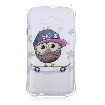 

Owl Pattern Soft Thin TPU Rubber Silicone Gel Case Cover for SAMSUNG GALAXY J1 Ace