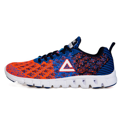 

Peak PEAK fashion sports shoes men running shoes DH610327 deep blue orange red 43 yards