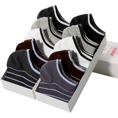 

Jingdong supermarket] Arctic cashmere socks male 10 pairs of men socks anti-off movement socks thin section men and women cotton socks low to help sports socks BMW1501 men and socks (style B