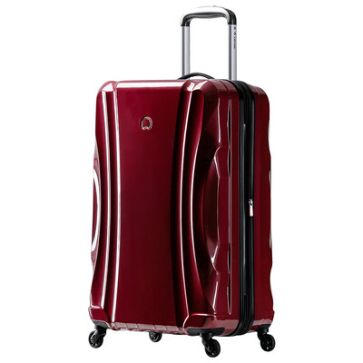 

Французский посол (Delsey) Модный глянцевый тележку Case 20 "АБС и ПК Шкафы для стойки для посадки Женские женщины Caster Red 028