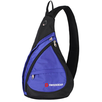 

SWISSGEAR chest bag men&women waterproof fashion leisure chest chest triangle Messenger bag outdoor sports shoulder bag travel bag SA-9966 blue