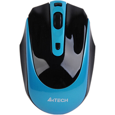 

Shuangfeiyan (A4TECH) G11-570FX lithium charging mouse wireless mouse office mouse mouse mouse (peacock blue)