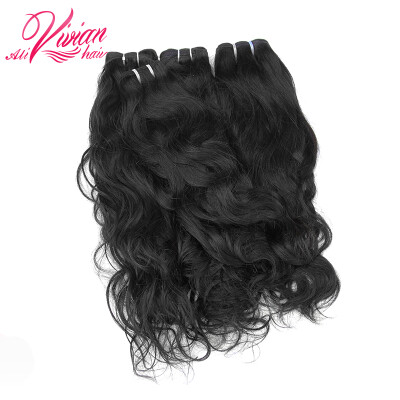 

4 Bundles Wave Hair Wet and Wavy Virgin Indian Hair Ocean Wave Remy Human Hair Indian Virgin Hair Water Wave Natural Wave Black