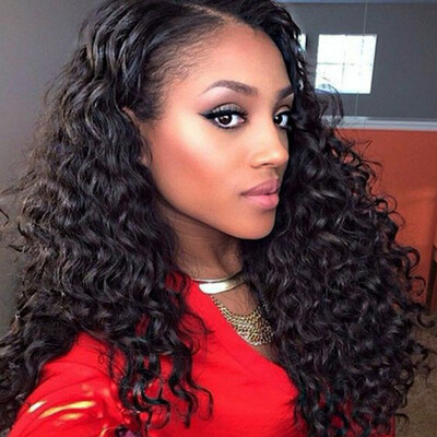 

7A Remy Indian deep curly hair 3 bundles Unprocessed Human Hair Virgin indian curly hair cheap price indian deep wave virgin hair