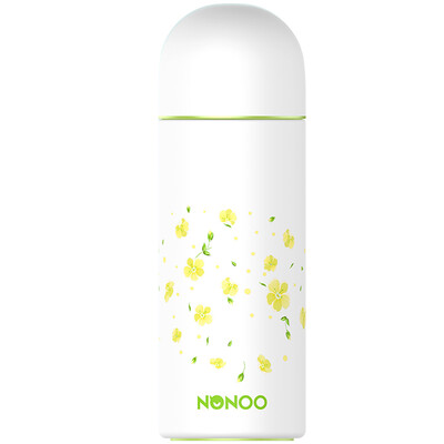 

[Jingdong supermarket] NONOO stainless steel cold insulation cup portable leaky water cups fresh and lovely cup 260ml stars