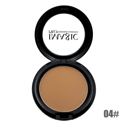 

IMAGIC Maquiagem Dry And Wet Pressed Face Make up Powder Makeup Contour Powder Palette Skin Finish Fix Powder Oil Control