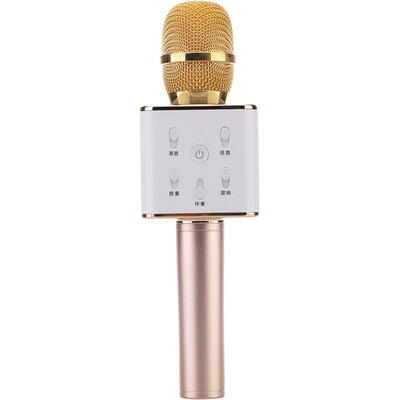

Forex Q7 mobile phone K song treasure microphone Bluetooth wireless singing universal k singing bar for black soul color