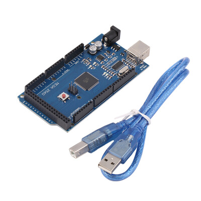 

Mega 2560 R3 rev3 ATmega2560-16AU Совет Кабель USB совместимый для Arduino