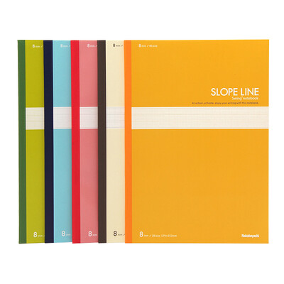

Nakabayashi oblique line of arms Japan import logic B5 / 30 line binding / notepad / soft copy B530-U8-5P (5 sets)