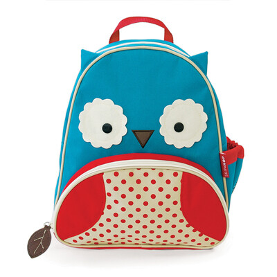 

SKIP HOP Cute Zoo Children&39s Backpack Cartoon Pattern Shoulder Bag Kindergarten Children&39s Bag - Owl Over 3 years old US Import