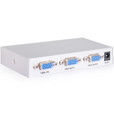 

Ferguson cabos VGA splitter 1 minute 2 vga one two high-definition display video divider into the two dividers F0010