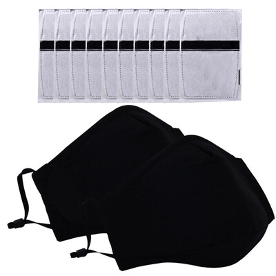 

Jingdong supermarket 100 is still special men&women universal dust masks breathable protection warm riding outdoor with 10 filter D128 black 12 2