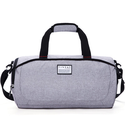 

Jingdong Supermarket Tianyi TINYAT fitness bag male training sports shoulder bag luggage bag soccer ball bag travel bag handbag T308 gray