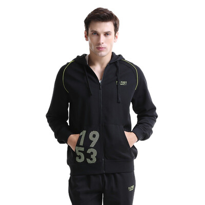 

Playboy (Плейбой) DF51601 мужской моды случайные спортивный джемпер свитер костюм черный 4XL