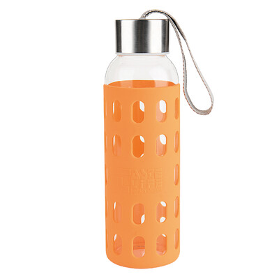 

Jingdong Supermarket] Ke Rui Siduo glass water cup NC-8902 intellectual element sports cup portable carrying water glass car leakproof cup 300ml color random