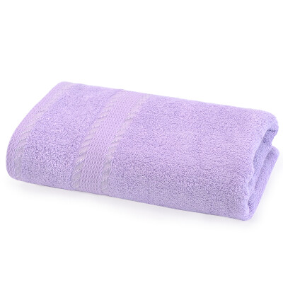 

Bamboo Kam Towel Home Textiles Bamboo Fiber Pure Color Sucking Soft to Jane Child Towel Purple 55g Article 27 × 50cm