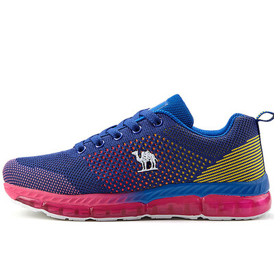 

Camel (CAMEL) sports shoes female marathon running shoes shock absorption breathable A63361610 dark blue orange 37