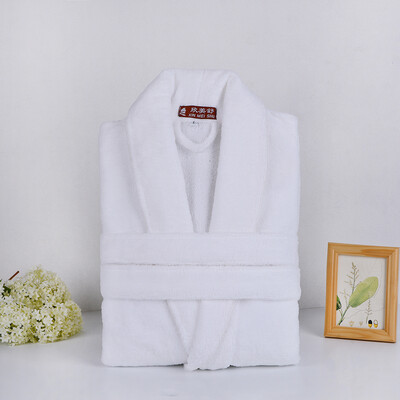 

Xinmeishu cotton bathrobe cut velvet robe soft absorbent thickening bathing suit cotton five-star hotel bathrobe spring summer autumn winter men&women pajamas outdoor swimming hot spring clothes