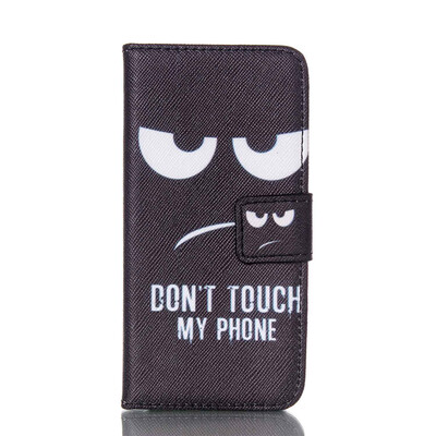 

Black Eye Design PU Leather Flip Cover Wallet Card Holder Case for IPHONE 5