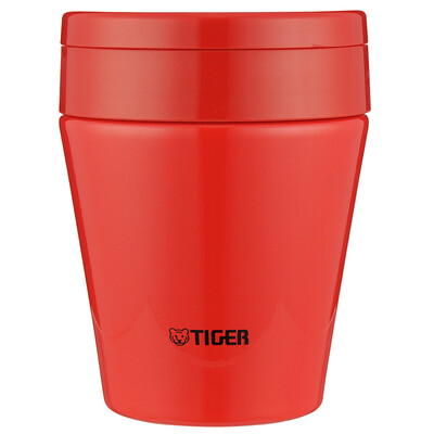 

Jingdong Supermarket Tiger Tiger Tiger Cup Stainless Steel Big Soup Cup Porridge Cup MCC-B30C-RS Tomato Red 300ml