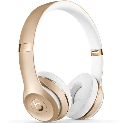 

Beats Solo3 Wireless Headset Bluetooth Headset Phone Headset Game Headset - Gold MNER2PA A