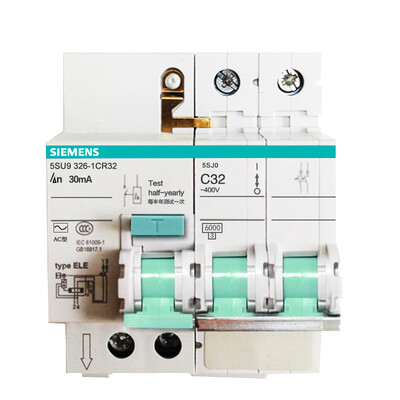 

Siemens (SIEMENS) 5SU93261CR32 выключатель защиты от утечки 2P 32A с утечкой