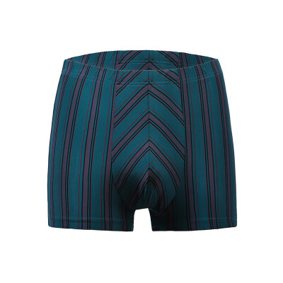 

Jingdong supermarket] small nurse men underwear flat angle modal striped underwear SSN053 purple bar 185 / 115XXXL