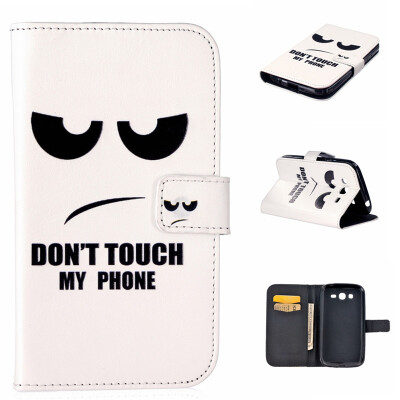 

Eye Design PU Leather Flip Cover Wallet Card Holder Case for SAMSUNG GALAXY Grand Neo Plus I9060