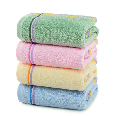 

Vogue Glove Pure Cotton Towel Adult Home Thicker Wipes Soft Sucked Wetland Towel 4 Pack 33 * 72cm Brown 2+ Blue 2