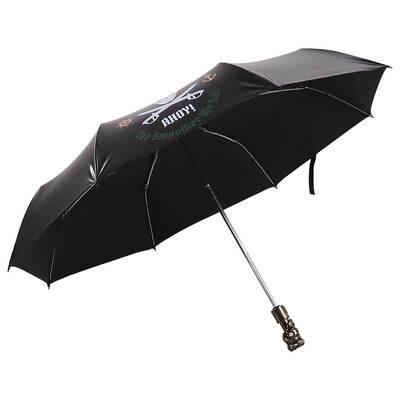 

Jingdong supermarket] umbrella umbrella UPF50 + all shade black silk silk screen million holy legend three fold since the opening of a small black umbrella sunny umbrella color 33396E