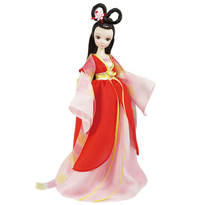

Can children doll kurhn seven fairy series red fairy costume doll Barbie doll girl toy birthday gift 10 joint body 1136