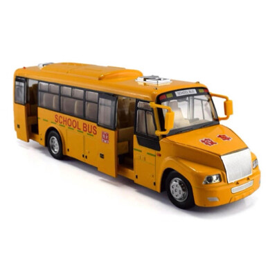 

Caper alloy car model Yutong school bus bus bus simulation car model children&39s toys car with sound&light 88771NAAA