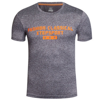 

Jingdong Supermarket Xtep XTEP Men&39s Sports Tops Comfortable Round T-Shirt T-Shirt Light Breathable Short Sleeve 883129019081 Gray Orange M