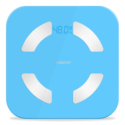 

EBER H3mini smart body scale smart scale Bluetooth weight scale household electronic scales called blue