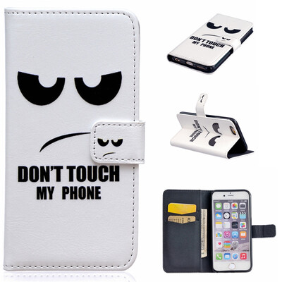 

Eye Design PU Leather Flip Cover Wallet Card Holder Case for IPHONE 6/6S