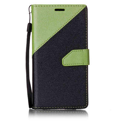 

Black + Green Design PU Leather Wallet Case Classic Flip Cover with Stand Function and Credit Card Slot for SAMSUNG Galaxy A5 /A5