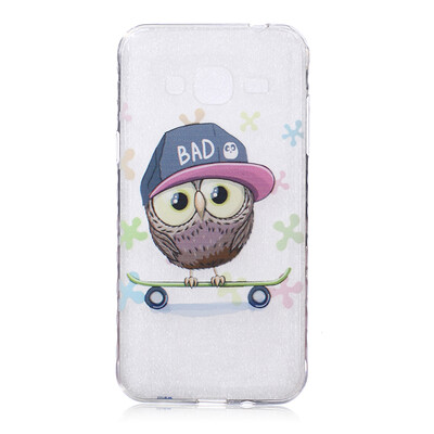 

Owl Pattern Soft Thin TPU Rubber Silicone Gel Case Cover for SAMSUNG GALAXY J3