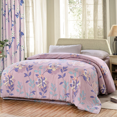 

Avril AVIVI quilt cotton single piece 40 twill printing double quilt 200 230 happy oath