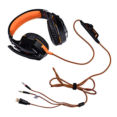 

MyMei Zhuo computer games because G2000 luminescent wired headset stereo headset size of about 185 105 205cm