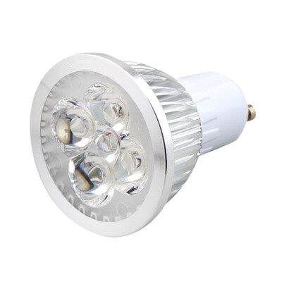 

4W 4LED GU10 Spotlight Светодиодные светильники Лампа прожектор Чистый белый Новый