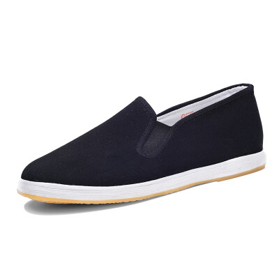 

Cloth cloth old yuan Beijing shoes men&39s shoes hand at the end of the Melaleuca at the end of shoes men&39s breathable feet patch lazy casual shoes square mouth YW3 42 yards