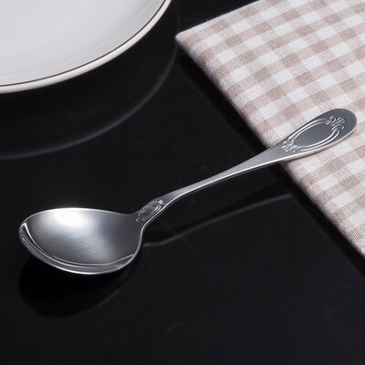 

Jingdong Supermarket New Bridge Cenka in the spoon of stainless steel thick soup spoon restaurant rice cooker spoon