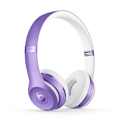

Beats Solo3 Wireless Headset Bluetooth Headset Phone Headset Game Headset - Purple MP132PA A