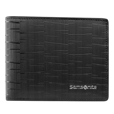 

Samsonite wallet men&39s long section business leather leather large capacity zipper mobile phone bag multi-purpose package ticket holder BS7 09006 black