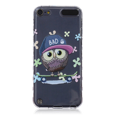 

Owl Pattern Soft Thin TPU Rubber Silicone Gel Case Cover for iPod Touch 56